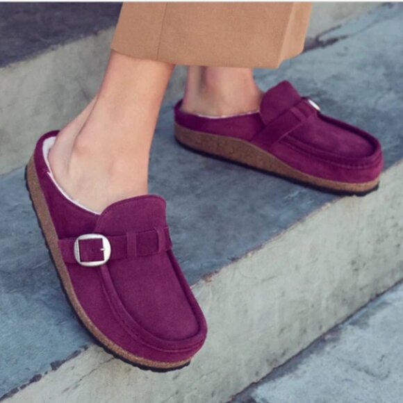 DEAL! NEW Birkenstock Buckley Narrow Sheepskin Shearling-Lined 261 9S5 - Picture 8 of 9